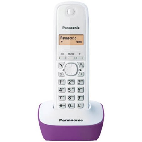 ΤΗΛΕΦ.ΑΣΥΡΜ PANASONIC KX-TG1611 GRF/JTF WHITE/PURPLE